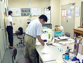 日本生命相互会社による企業内訓練の様子1